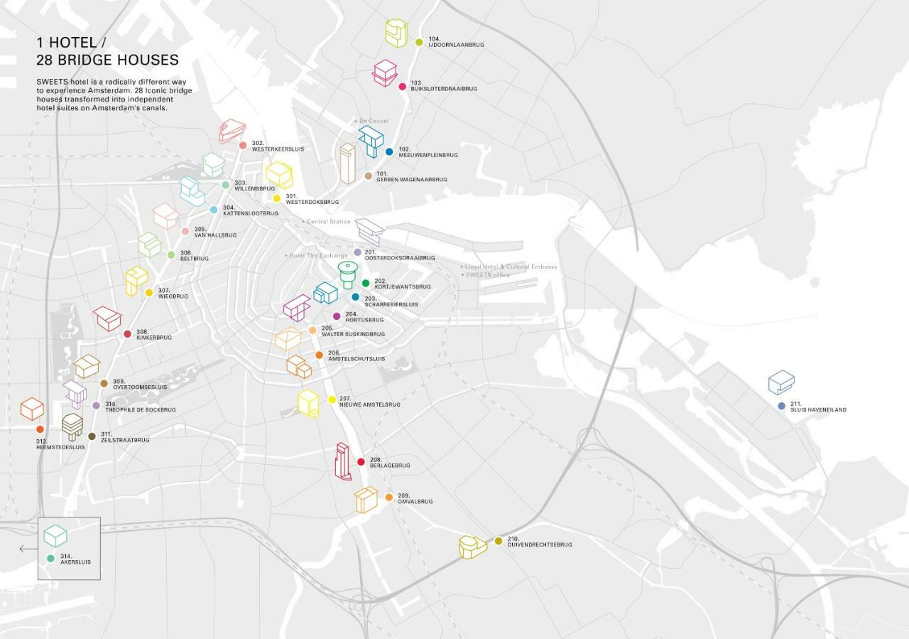 Apartmán Sweets - Kinkerbrug Amsterdam Exteriér fotografie